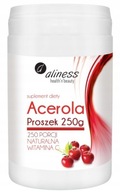 Aliness Acerola Vitamín C zdravé kosti pevná koža prášok 250 g energia