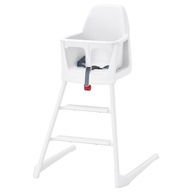 IKEA LANGUR Krzesło dziecięce/wysokie biały