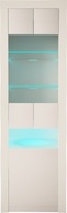 Vitrína GRAND 01 60x40cm biely lesk + LED MEG