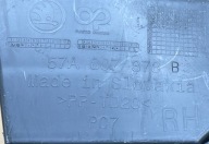 SKODA KAROQ bumper bracket right rear part holder 57A807378B