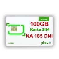 PLUS INTERNET NA KARTĘ iPLUS 100GB LTE 180 DNI