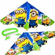 Veľký šarkan pre deti MIMONI 120x60 CM XXL MINIONS GRU DRU + VLASEC