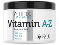HI TEC Vitamin A-Z - 120 tbl. IMUNITA ZDRAVIE