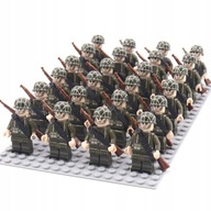 24ks nemecká armáda Armáda Vojaci WW2LEGO