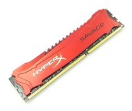 Testowana pamięć RAM HyperX Savage DDR3 8GB 1600MHz CL9 HX316C9SR/8 GW6M