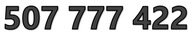 507 777 422 ORANGE STARTER ZŁOTY ŁATWY PROSTY NUMER KARTA SIM GSM PREPAID