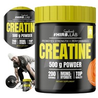 KREATYNA CREATINE MONOHYDRAT 500g POWDER KREATYNA SIŁA 500 g MONOHYDRATE