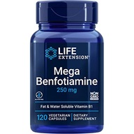 LIFE EXTENSION Mega Benfotiamine 250 mg 120 kap