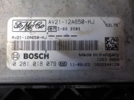 FORD Computer Bedienteil AV21-12A650-HJ 0281018079