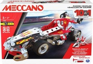 Meccano pretekárske vozidlo Auto na zostavenie Formula 10v1 Lietadlo Loď