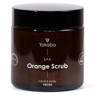 Yokaba Orange Scrub Spa Hand&amp;Body Oranžový peeling na ruky a telo 100ml