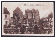 Szczytno - Markt in Ortelsburg, obieg 1916 rok