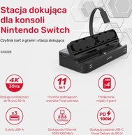 Unitek Stacja dokująca do Nintendo Switch 100W 4K