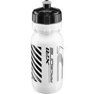 Bidon rowerowy 600 ml biało srebrny RaceOne XR1 white/silver