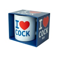 I Love Cock Mug Ceramiczny Kubek Z Napisem