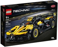 LEGO Technic 42151 Bugatti Bolid Super Samochód W16 Turbo 905 Klocki 9+