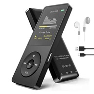 ODTWARZACZ MP3 Hi-Fi DYKTAFON FM RADIO BLUETOOTH 5.0 16GB 70 GODZIN CZARNY