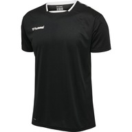 T-shirt sportowy męski HUMMEL czarny 2XL