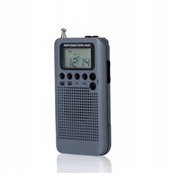 Prenosné mini rádio pre seniorov