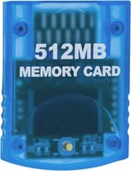 Mcbazel Karta pamięci masowej 512 MB do KONSOLI Nintendo Wii/Gamecube GC