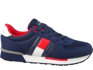 TOMMY HILFIGER SNEAKERS BUTY GRANATOWE DZIECIĘCE