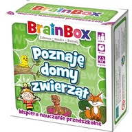 BrainBox - Poznaję domy zwierząt gra edukacyjna PL