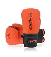 Тренувальні боксерські рукавички XPUNCH XORANGE помаранчеві 16 унцій