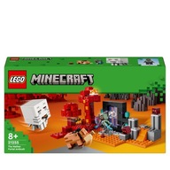 LEGO 21255 MINECRAFT Prepadnutie na portáli do Netheru