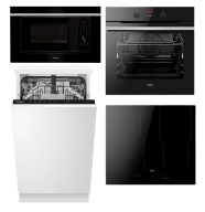 Sada spotřebičů Studio: Trouba DIV42E6A + Varná deska PI6540PHTUN + Mikrovlnná trouba AMGB20E3GB + Trouba ED37515B