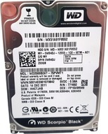 Dysk twardy Western Digital Scorpio Black WD2500BEKT 250GB SATA II 2,5"