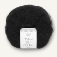 Włóczka Sandnes Garn Tynn Silk Mohair 1099 czerń