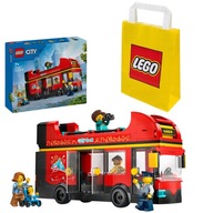 LEGO City 60407 Czerwony, piętrowy autokar 60407