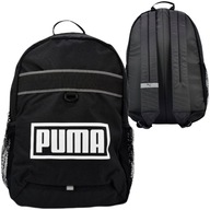 PUMA Školský batoh športový mládežnícky Plus Backpack na notebook čierny