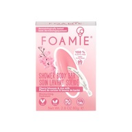 Foamie Shower Body Bar Cherry Kiss With Cherry Blossom and Rice Milk