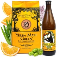 Yerba Mate Green SARSAPARILLA bezalko piwo Mate Green Guarana Mango 500 ml