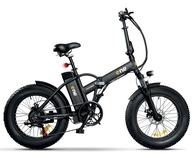 Elektrický skladací bicykel 20 Fatbike Hliníkový posilňovač 250W skladací