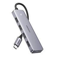 UGREEN ADAPTÉR 4V1 USB-C NA 4X USB 3.0 + USB-C