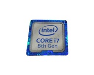 Naklejka INTEL CORE i7 8th GEN 18x18mm [39]