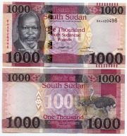 DÉLI SUDAN 1000 FONT 2020 P-W 17 UNC