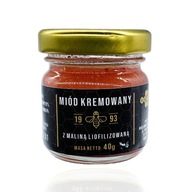 Mini MIÓD KREMOWANY z Maliną 40g POLSKI