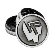 Młynek metalowy 3-częściowy FIRE-FLOW LOGO 40mm