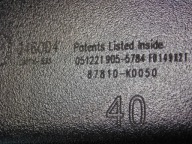 Toyota Yaris IV rear-view mirror inner