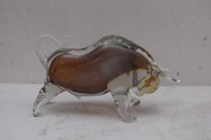 Sklo Murano Style Glass figúrka Býk - SYMBOL SILY