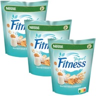 Nestle Fitness Yoghurt Płatki śniadaniowe 3x425g