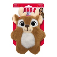 KONG Pískacia hračka pre psa Sob Holiday Snuzzles Reindeer S Vianoce