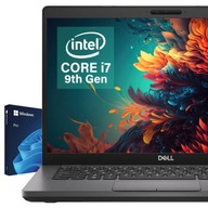 Ultrabook DELL 5401 i7-9850H 6 rdzeni 16GB 512GB SSD NVMe HDMI USB C Biznes