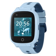 Detské inteligentné hodinky Garett Kids Twin 4G modrá