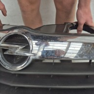 OPEL AGILA B 08-14 bumper front front