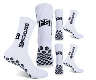 Futbalové ponožky Protišmykové FS 39-45 - White