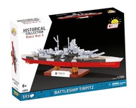COBI ÉPÍTŐKOCKÁK 4853 BATTLESHIP TRIPITZ LEGENDÁS NÉMET CSATAHAJÓ